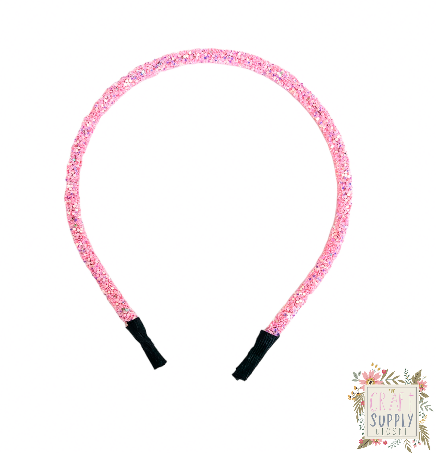 Pink Glitter Headband