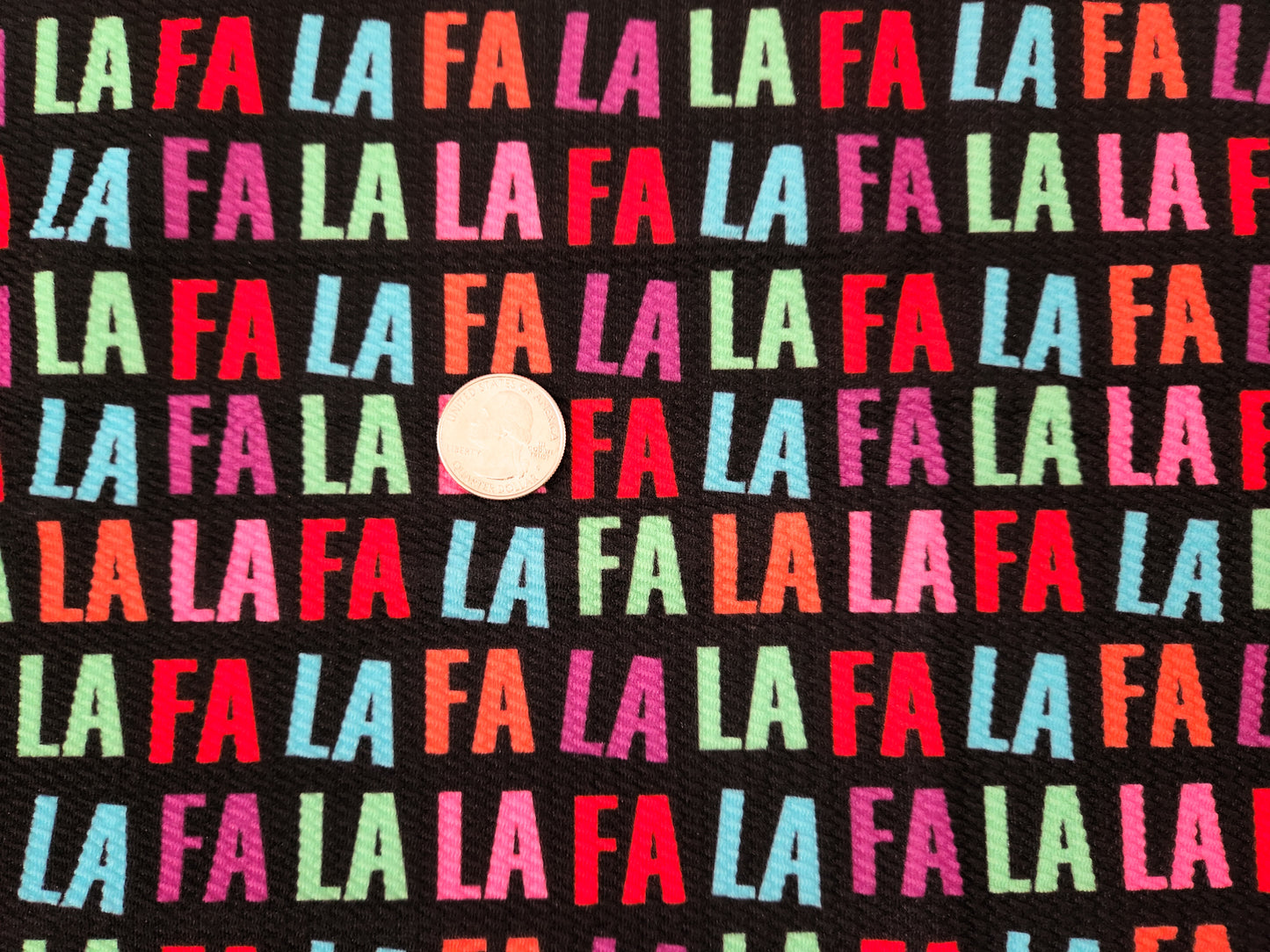 Fa La La Bullet Fabric Strip