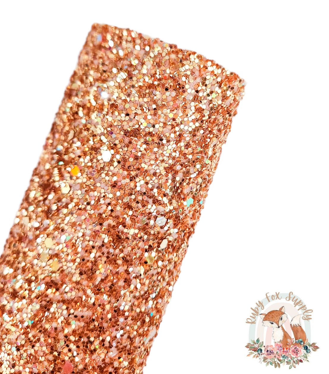 Gold Glow in the Dark Chunky Glitter 9x12 sheet