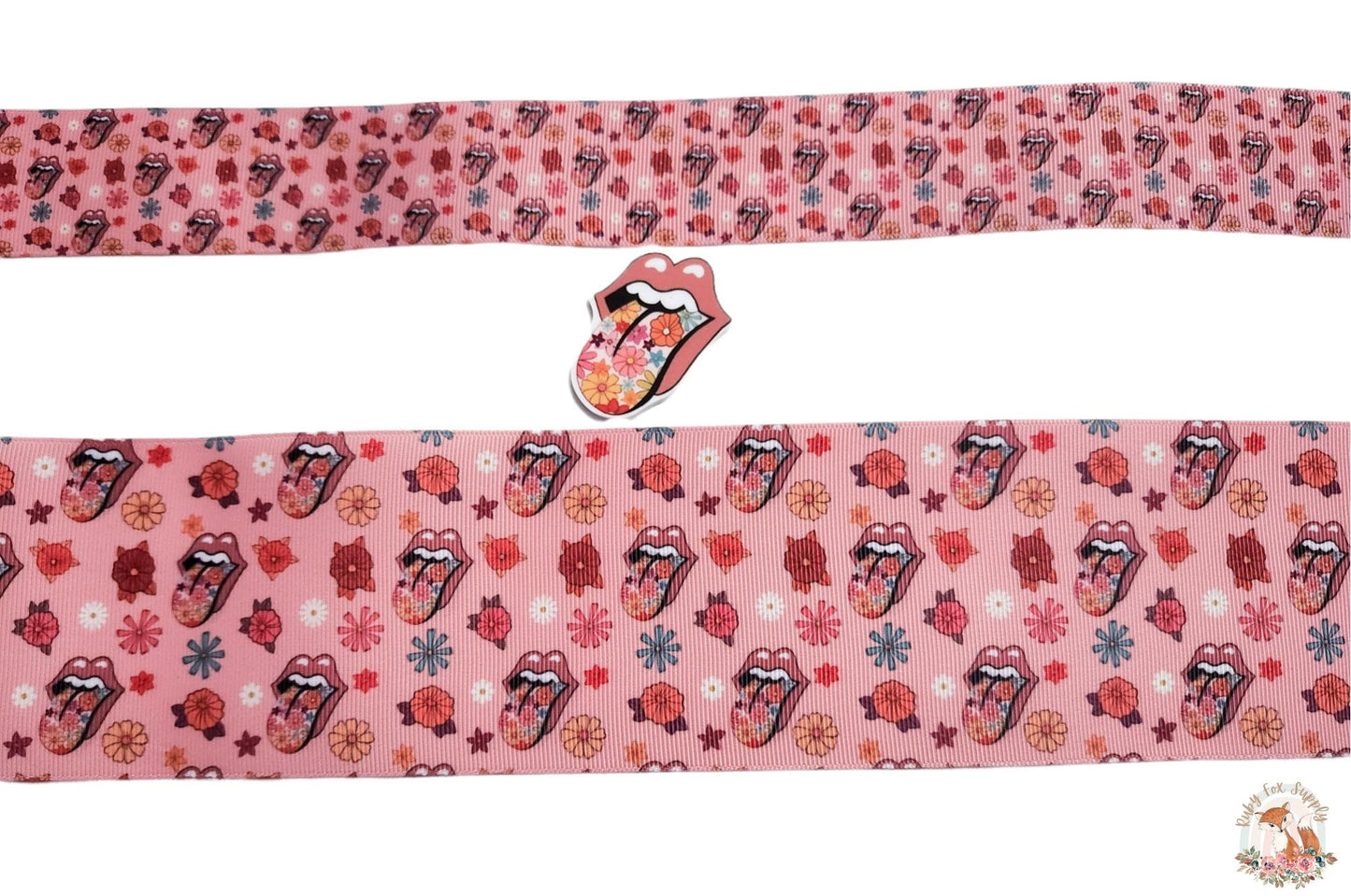 Retro Tongue 3"/1.5" Ribbon