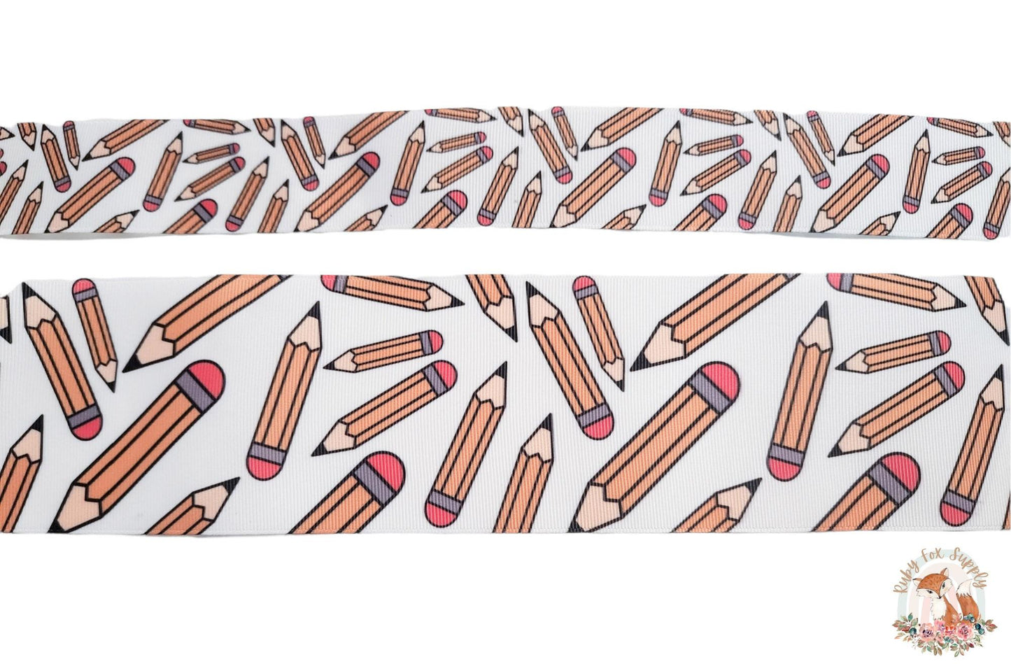 Pencils 3"/1.5" Ribbon