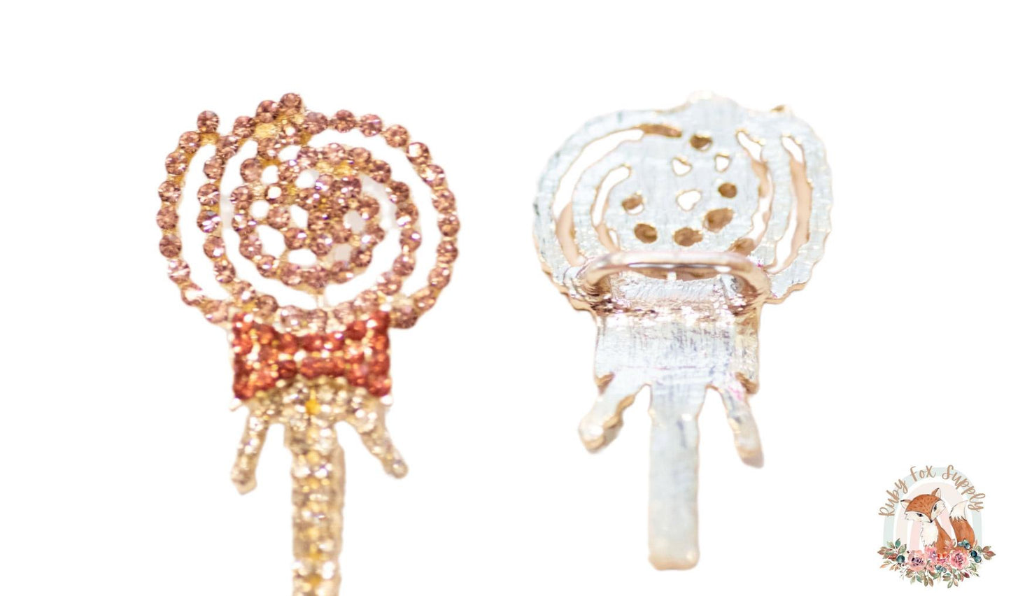 Lollipop Rhinestone - Shank Back