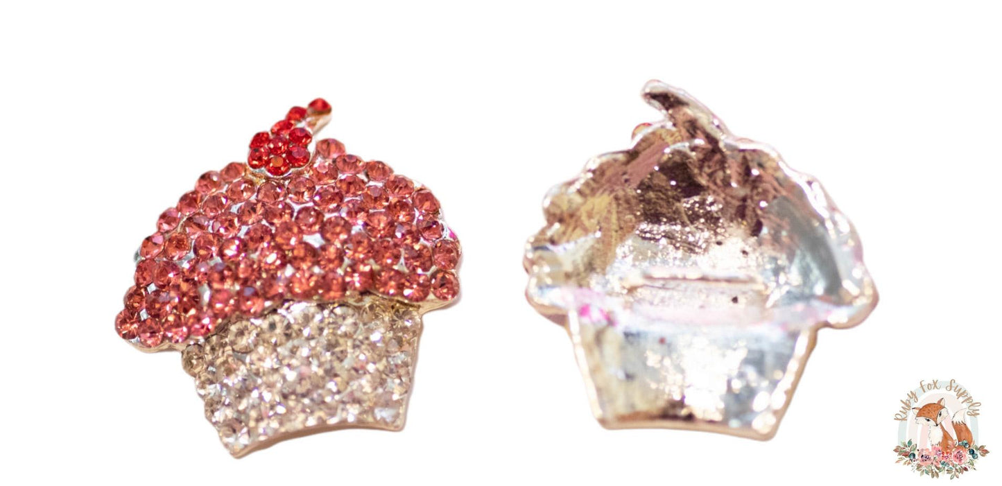 Cupcake Rhinestone - Shank Back