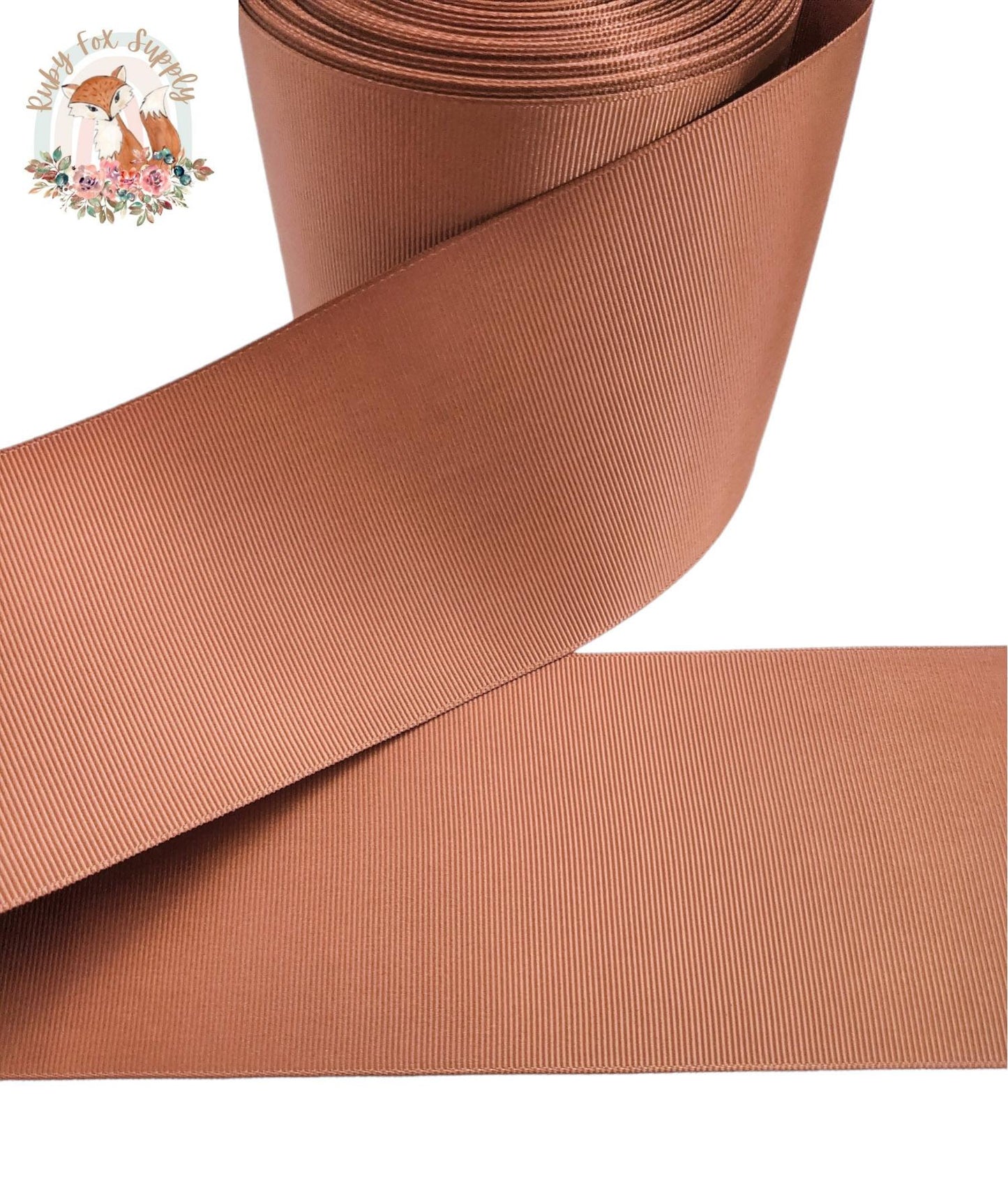 Caramel Brown 3" Ribbon