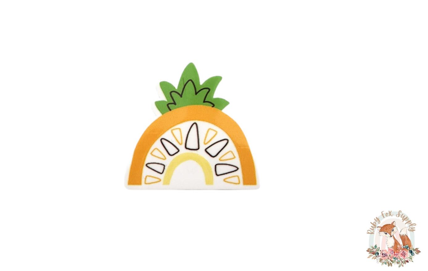 Pineapple Rainbow Resin