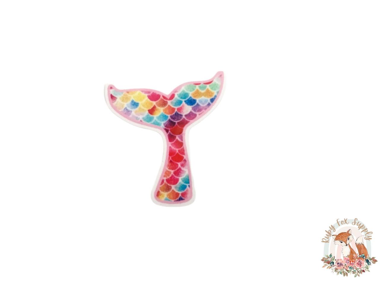 Pink Mermaid Tail Resin