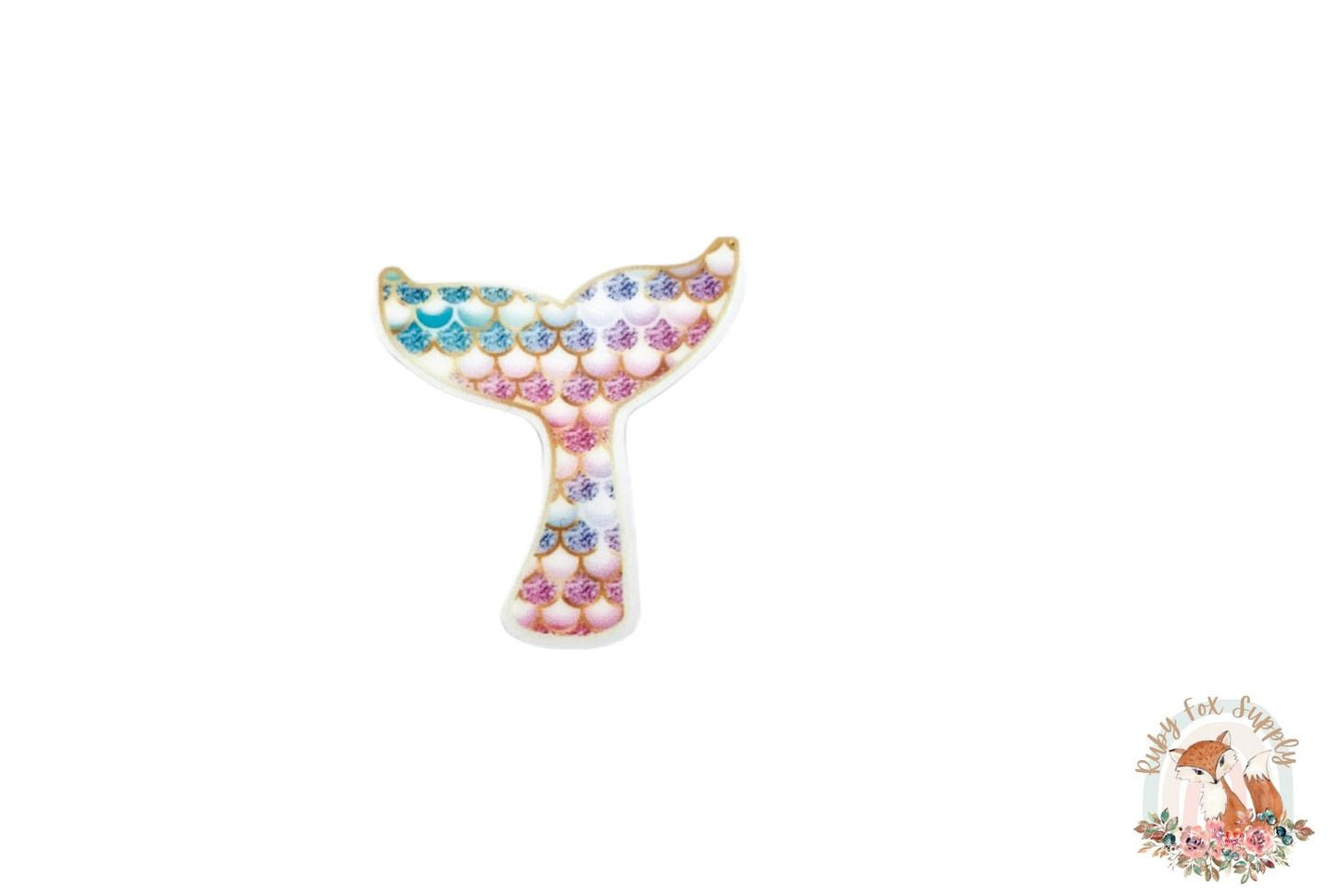 Pastel Mermaid Tail Resin