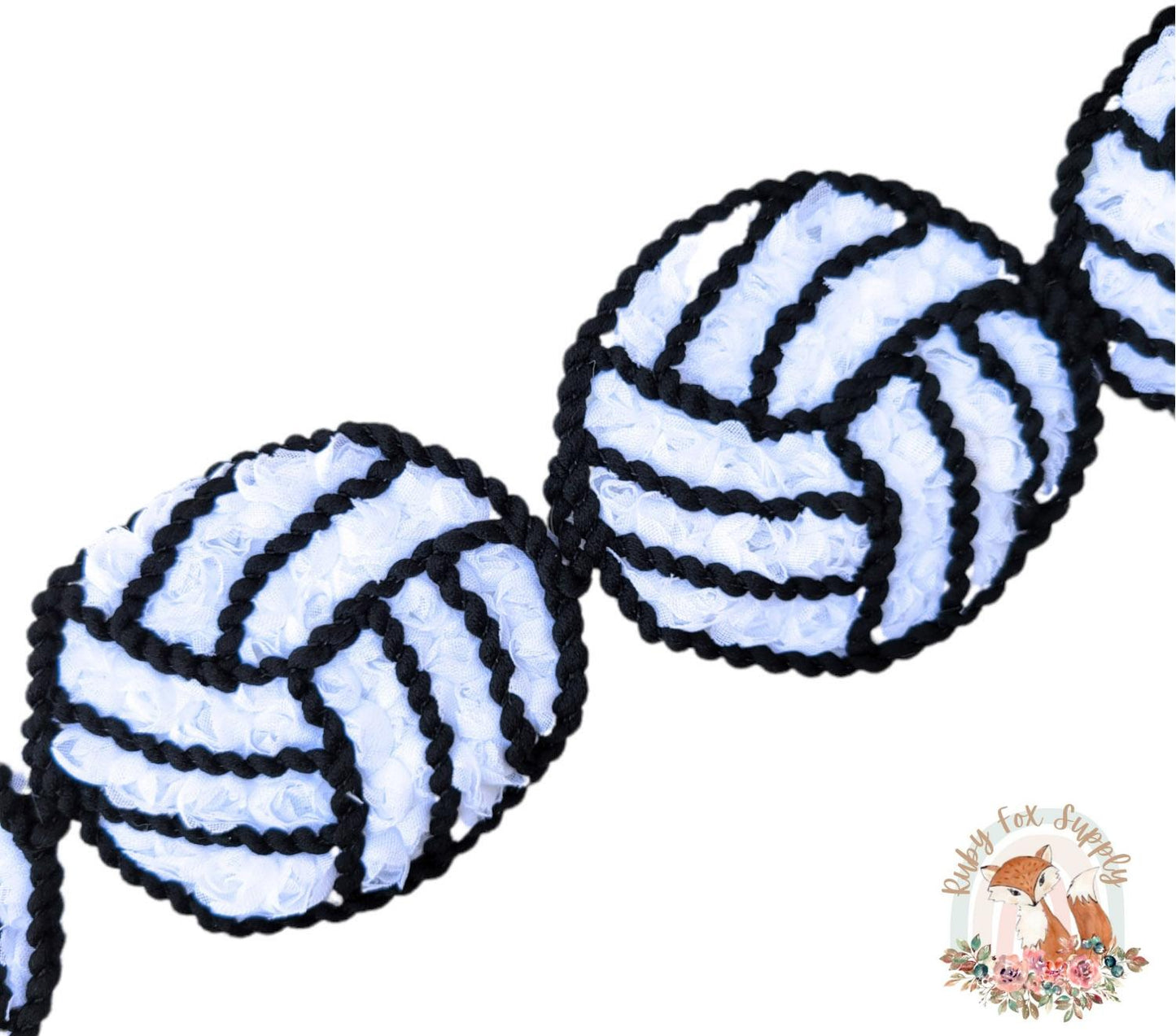 Volleyball Chiffon Embellishment