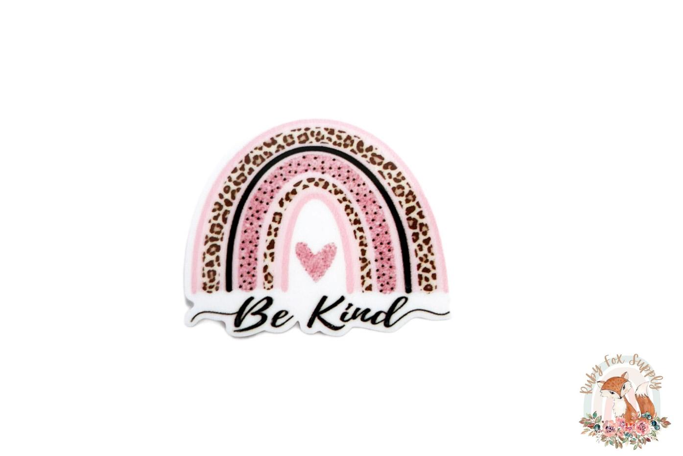 Be Kind Rainbow Resin