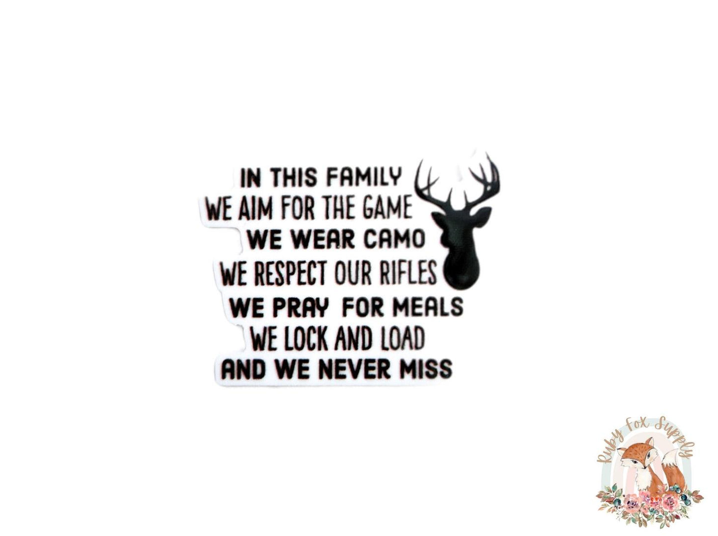 Hunting Family Resin