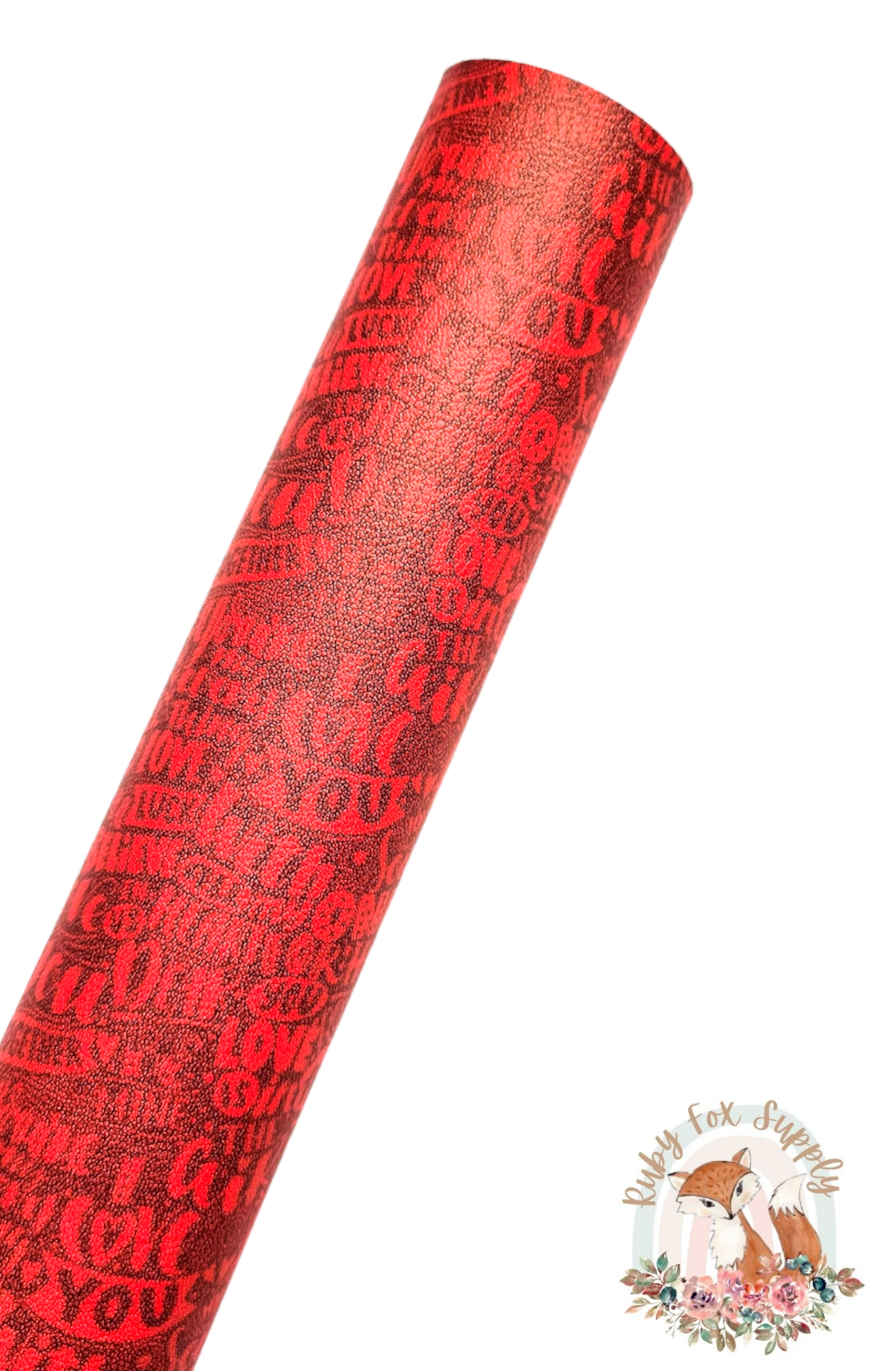 Love Sayings 9x12 faux leather sheet