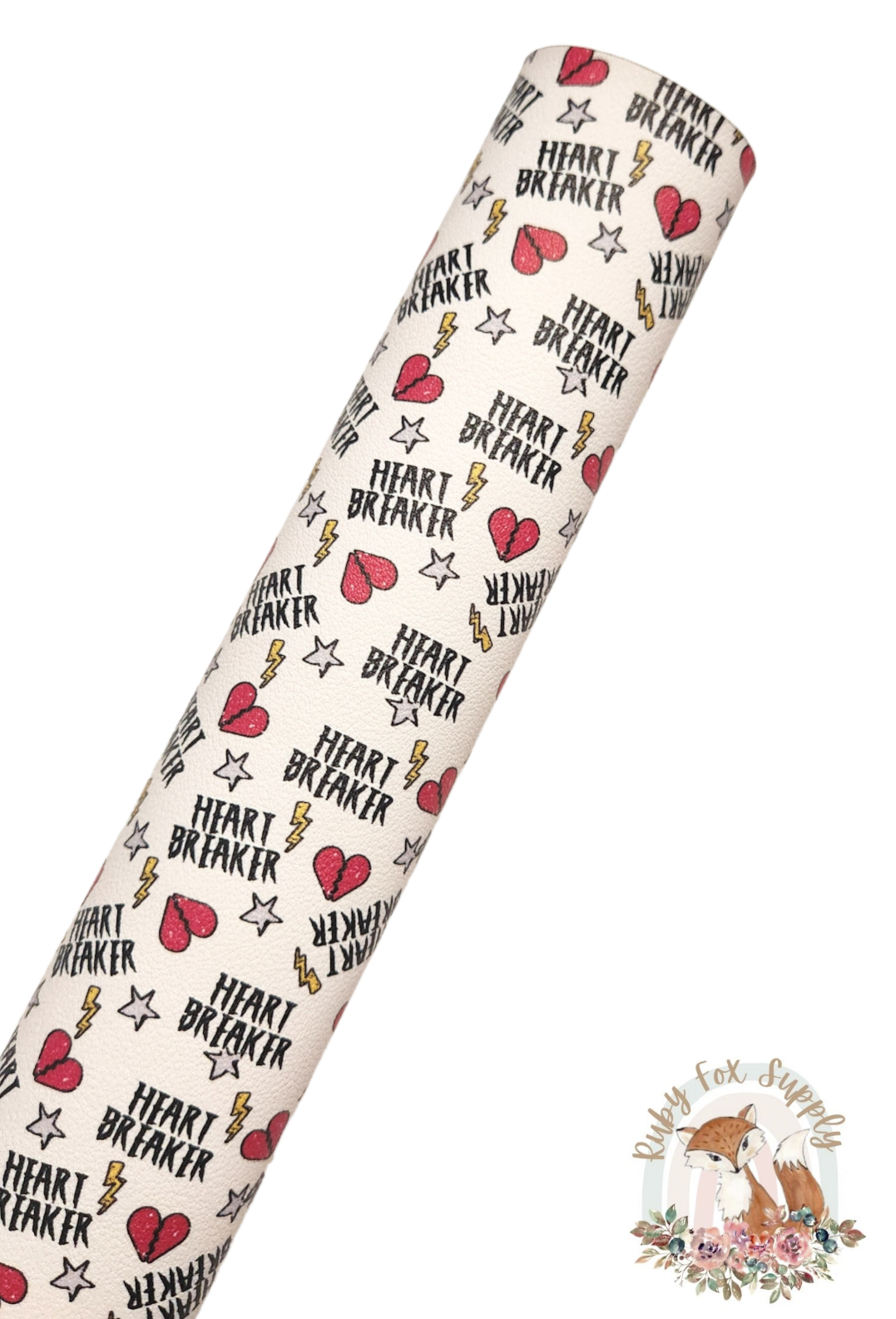 Heartbreaker 9x12 faux leather sheet