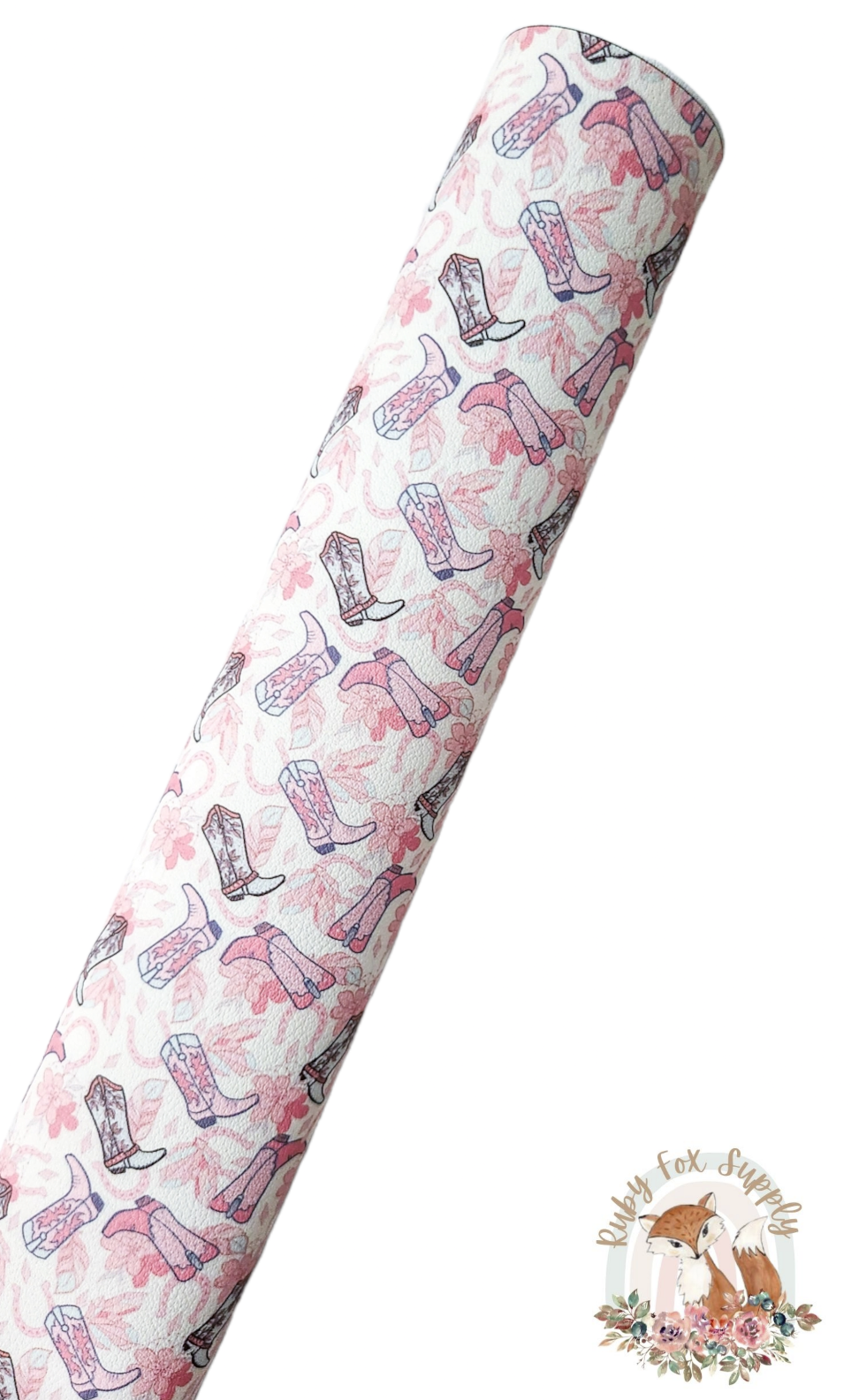 Pretty Boots 9x12 faux leather sheet