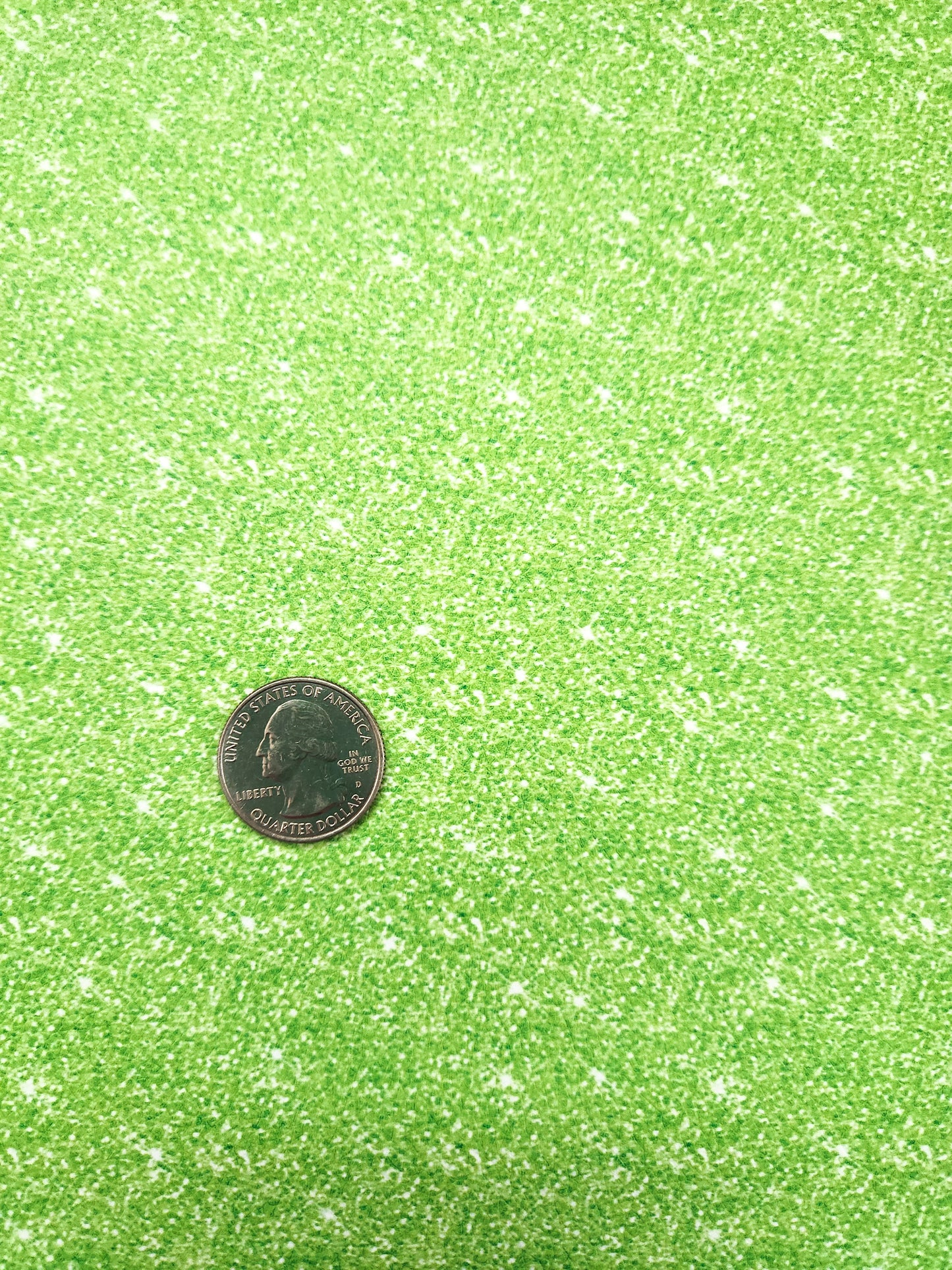 Light Green Faux Sparkly Glitter 9x12 faux leather sheet