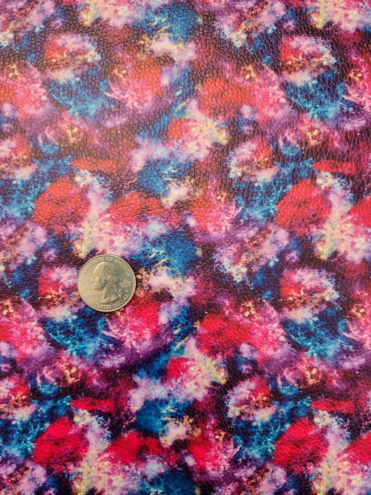 Galaxy Blots Faux Sparkly Glitter 9x12 faux leather sheet