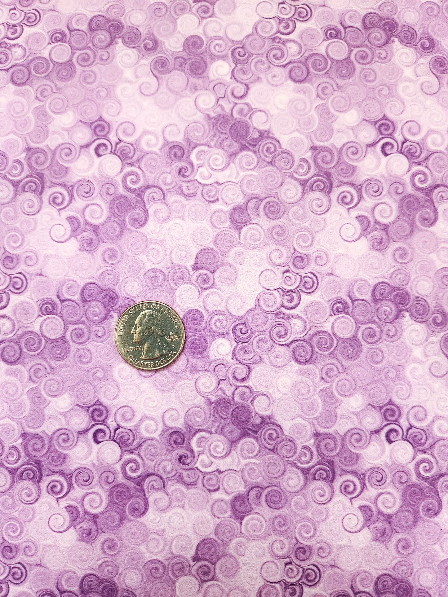 Lavender Swirls 9x12 faux leather sheet