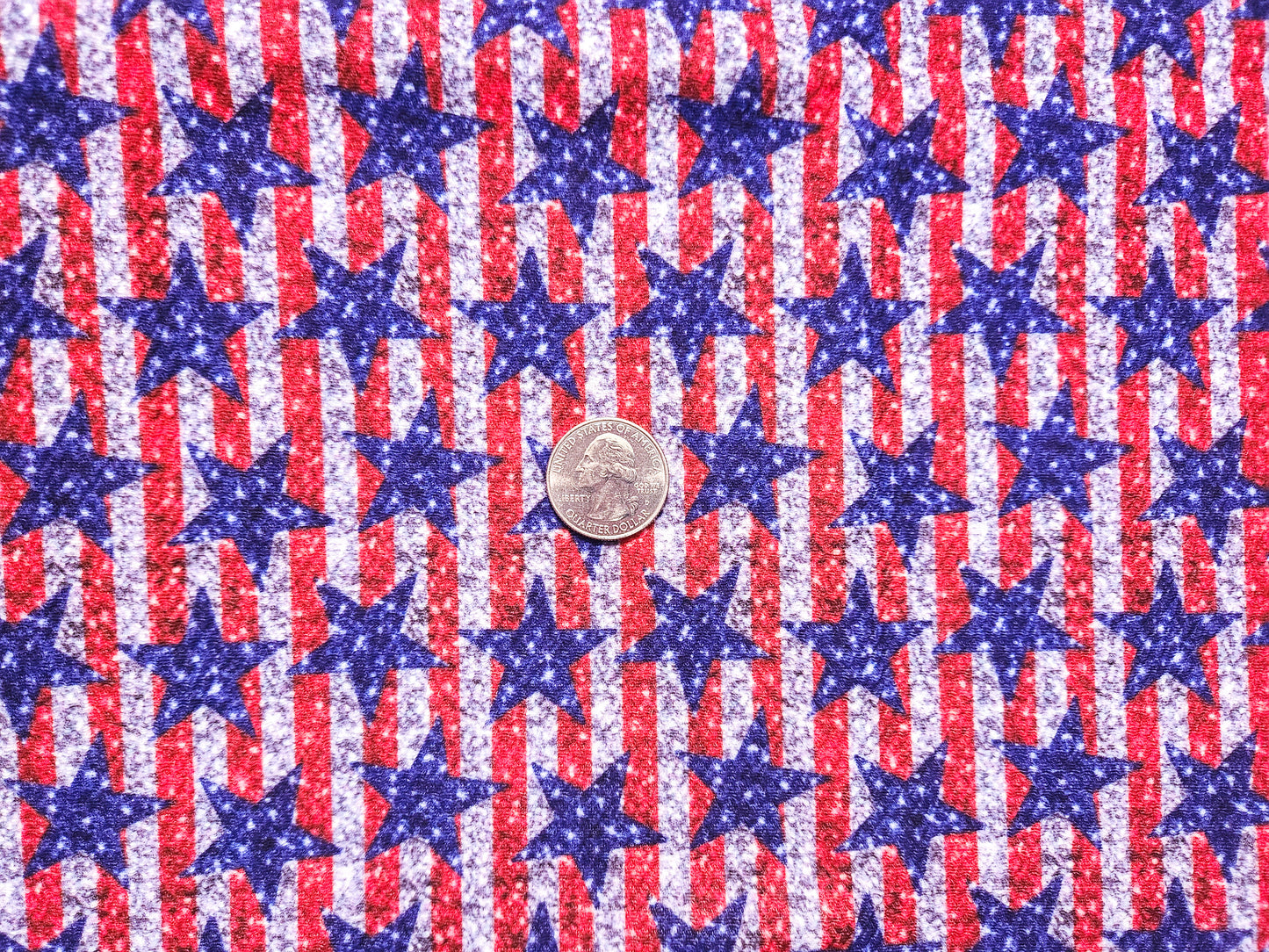 Stars and Stripes Fabric Strip