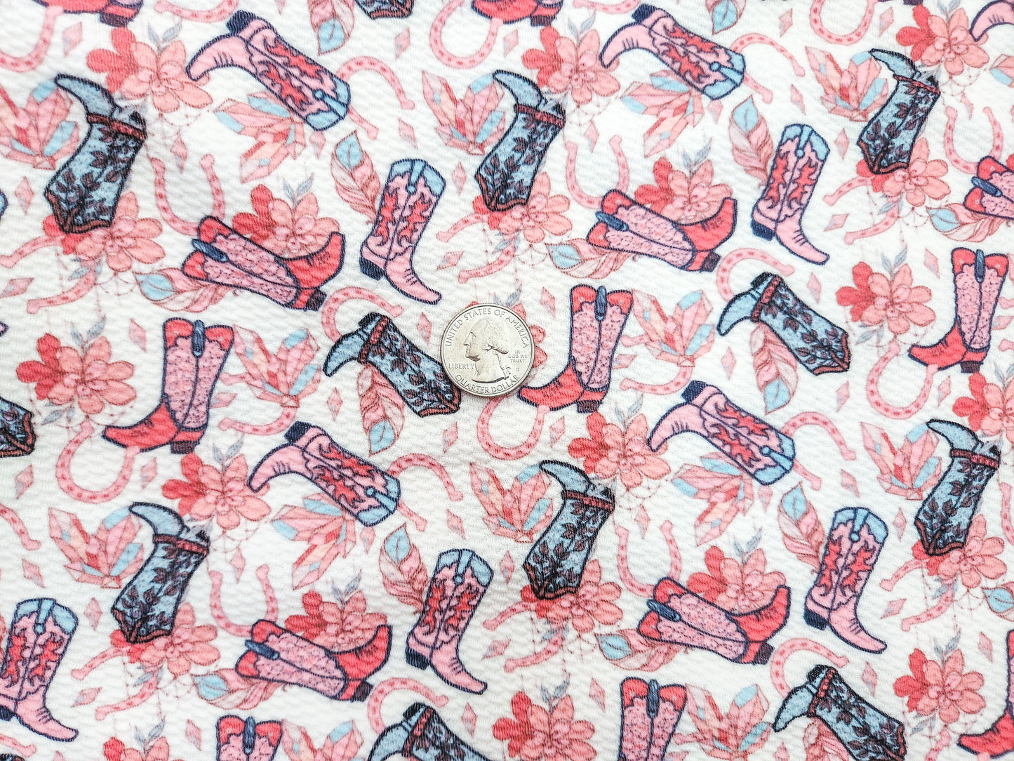 Pretty Boots Fabric Strip