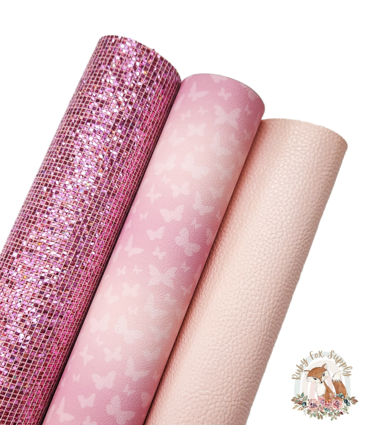 Pink Ombre Butterfly Set