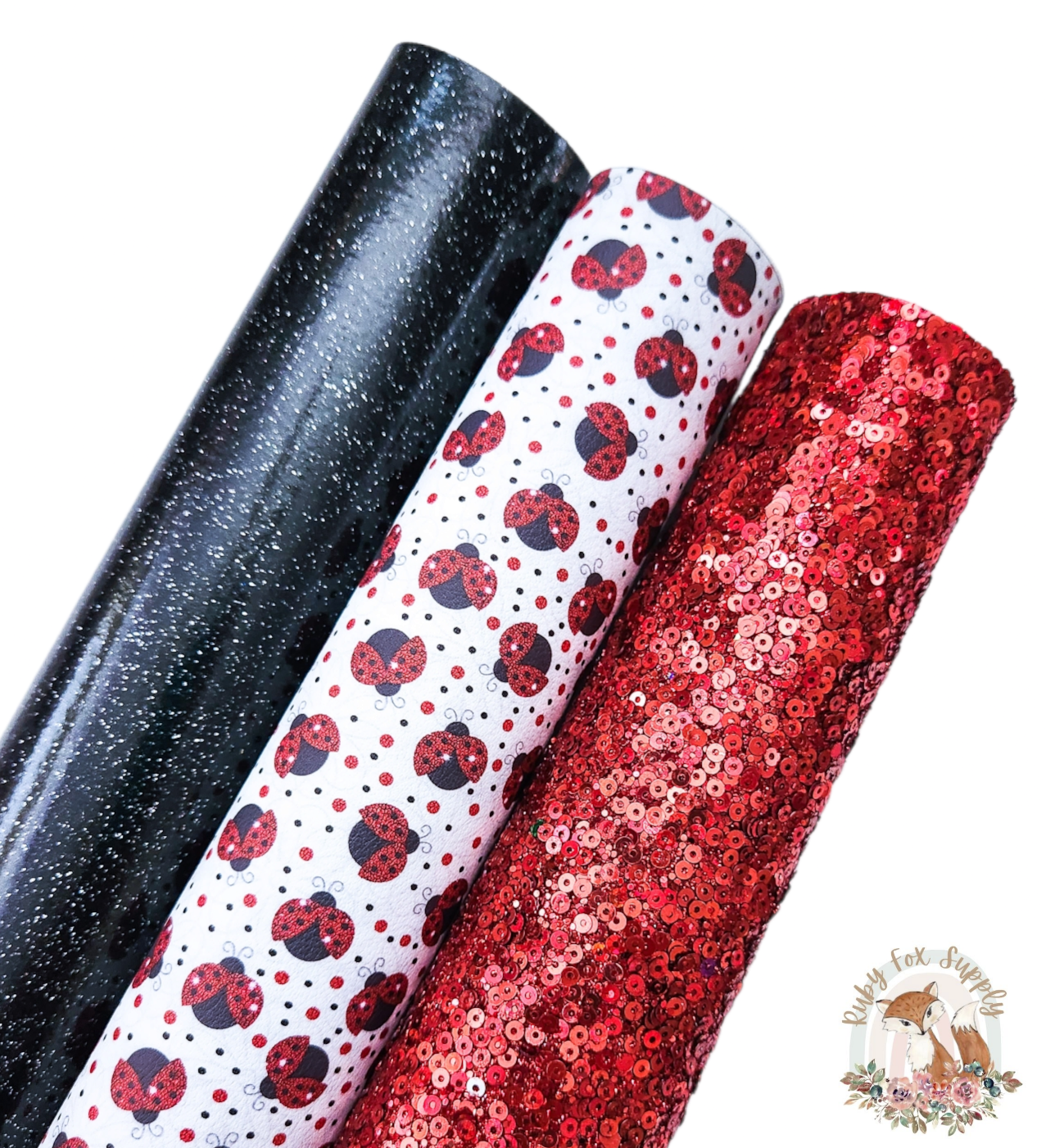 Glittery Ladybug Set