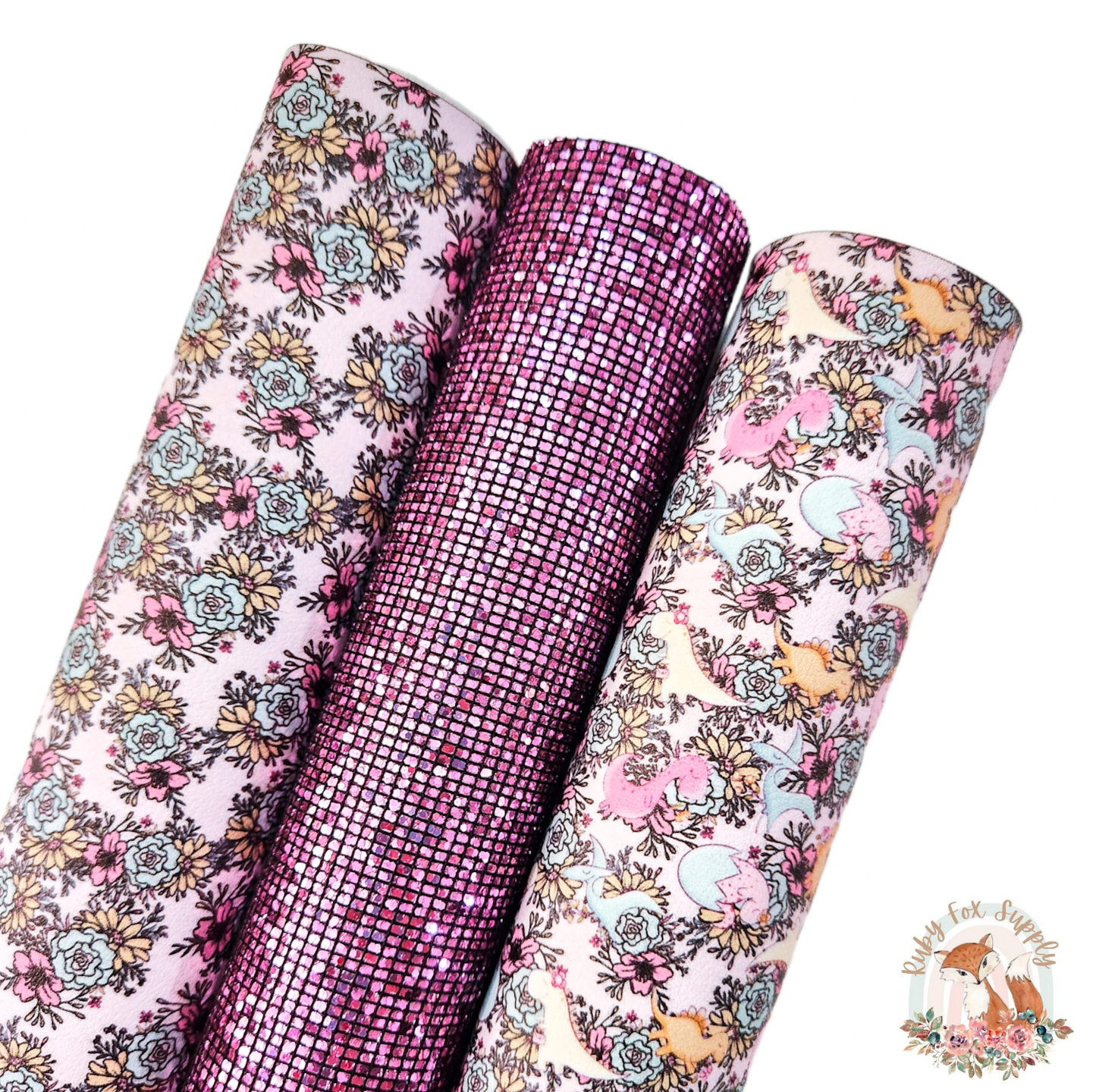 Floral Dinos Set