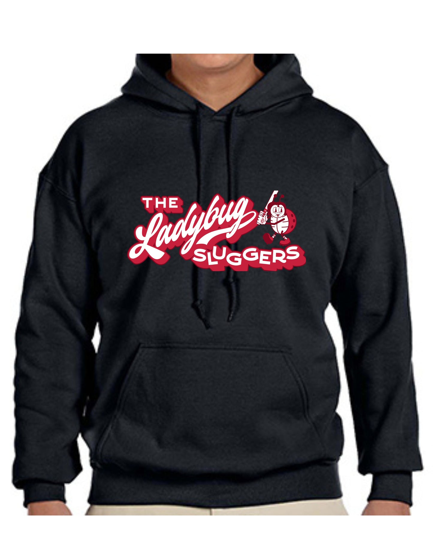 Gildan Hooded Sweatshirt Black