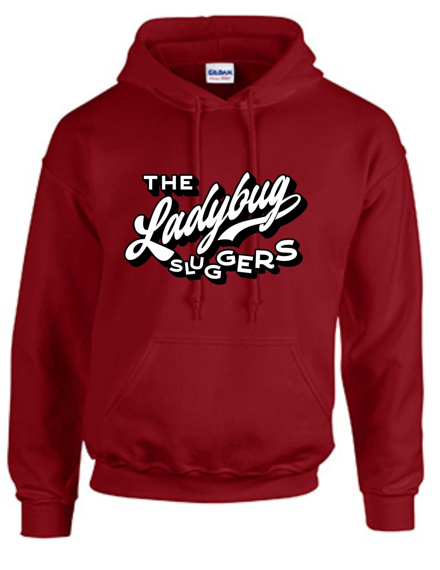 Gildan Hooded Sweatshirt Cardinal