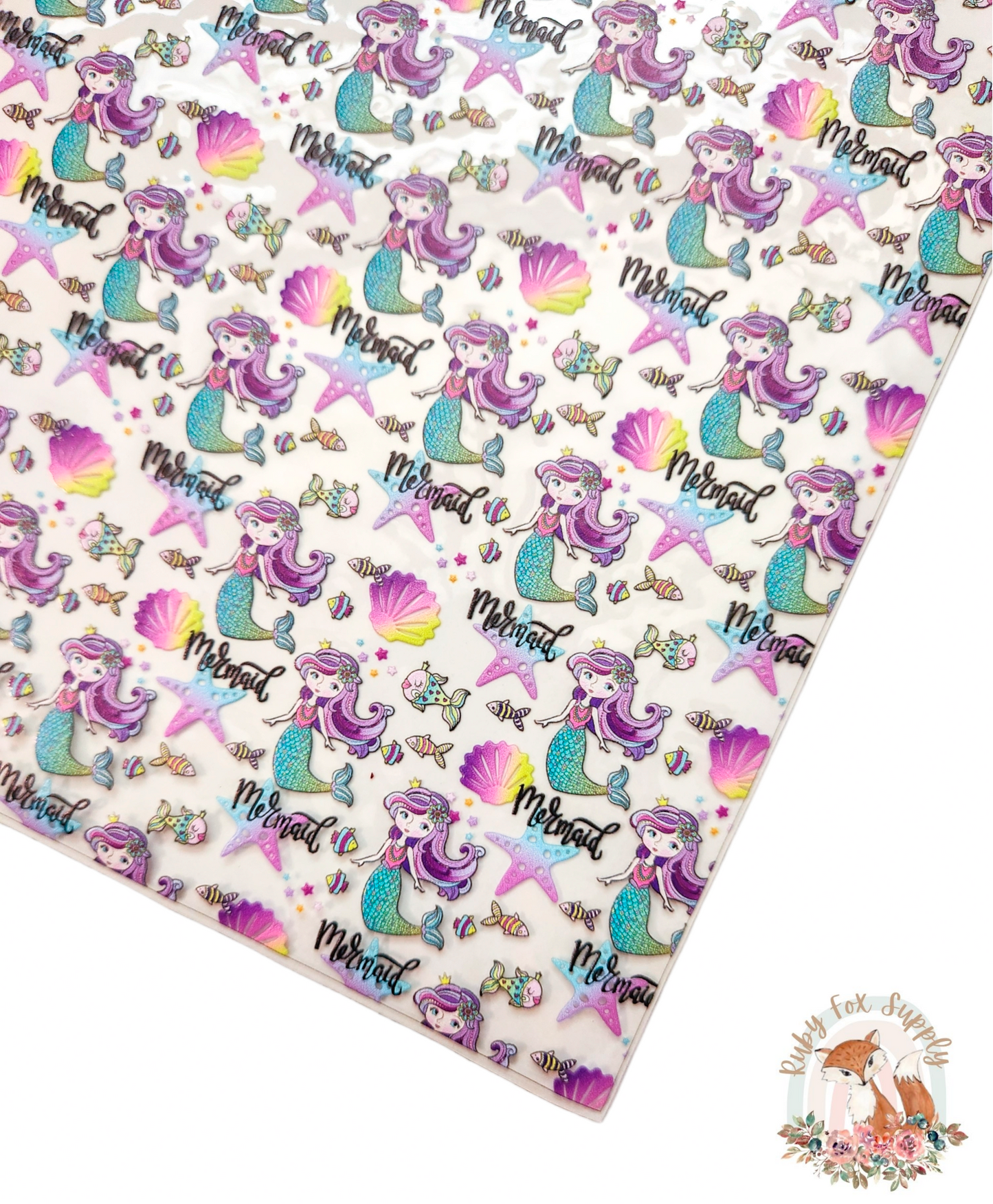 Mermaid Printed Jelly sheet