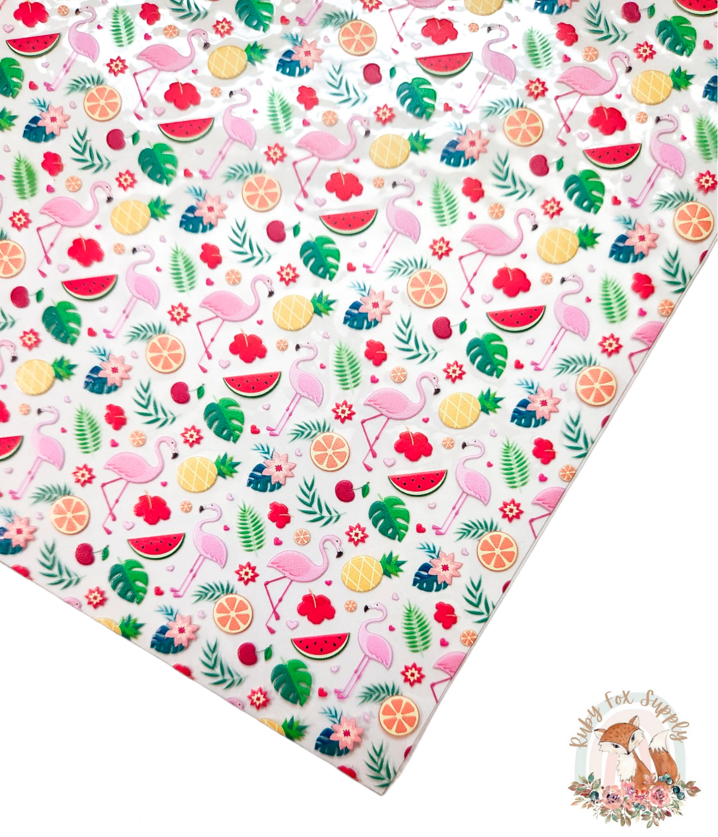 Tropical Icons Printed Jelly sheet