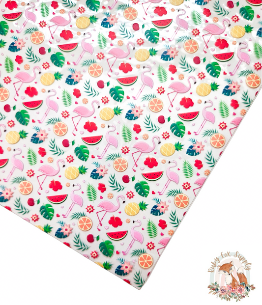 Tropical Icons Printed Jelly sheet