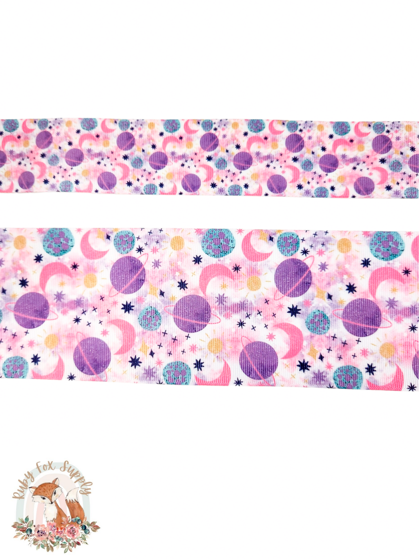 Girly Space 3"/1.5" Ribbon