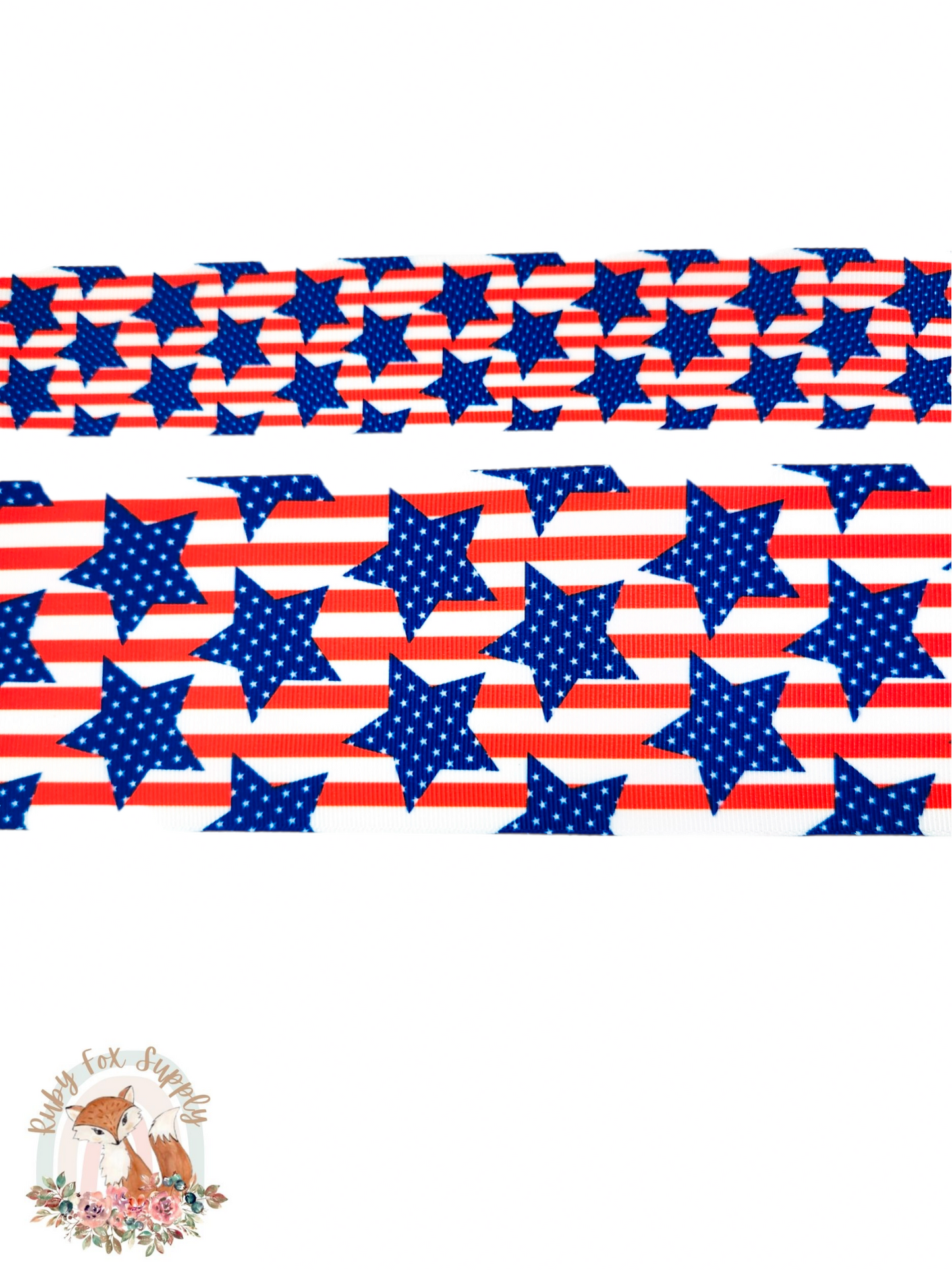 Stars and Stripes 3"/1.5" Ribbon
