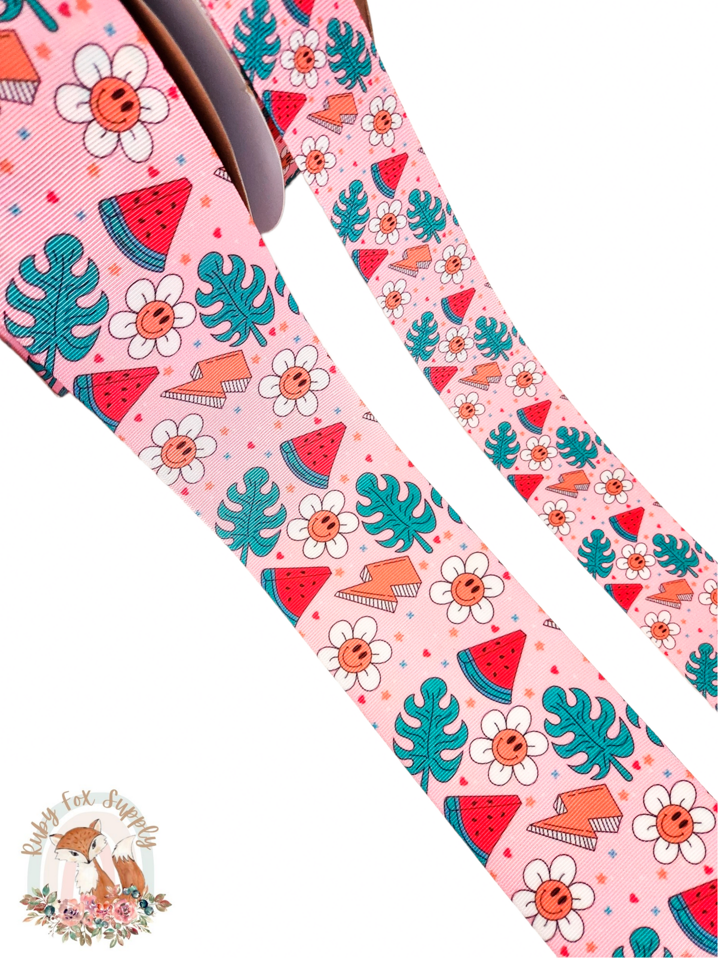 Retro Summer 3"/1.5" Ribbon