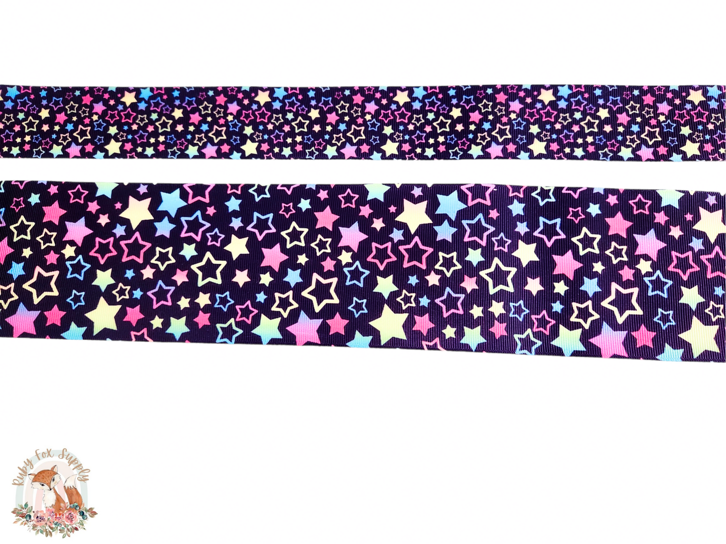 Pretty Stars 3"/1.5" Ribbon