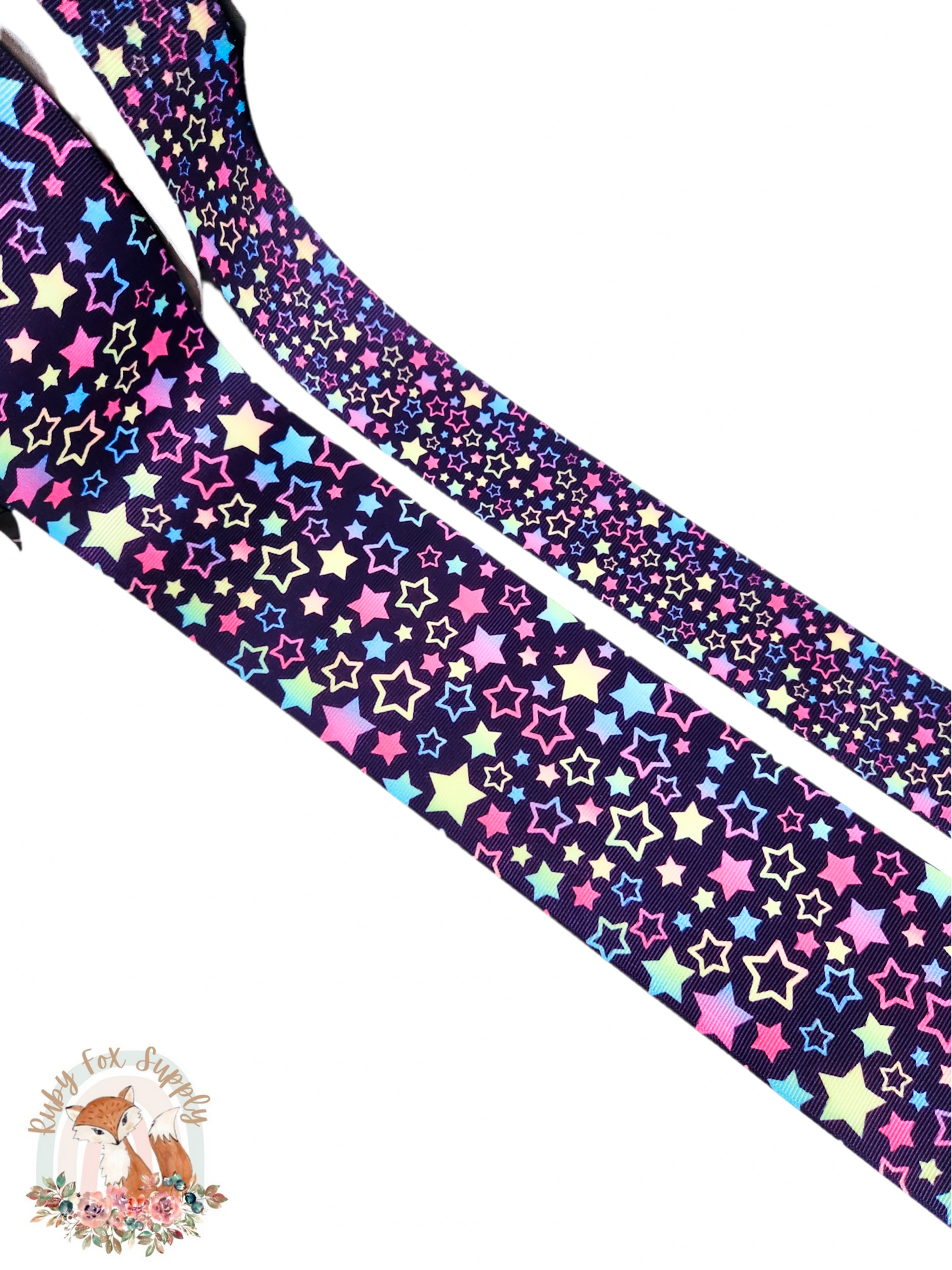 Pretty Stars 3"/1.5" Ribbon