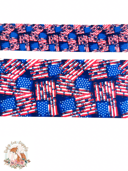 Flag 3"/1.5" Ribbon