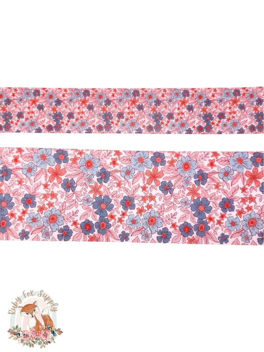 Boho Floral 3"/1.5" Ribbon