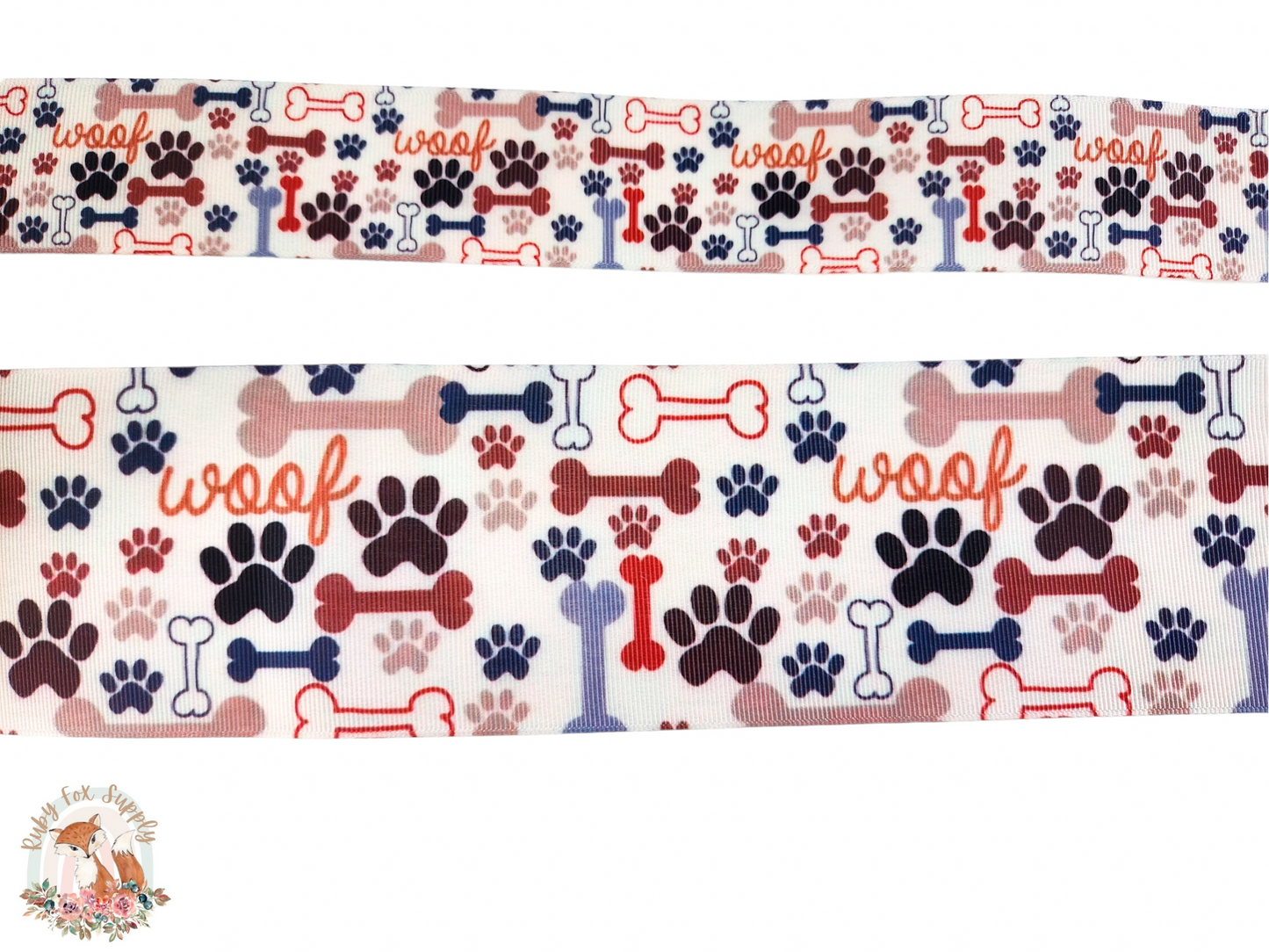 Dog 3"/1.5" Ribbon