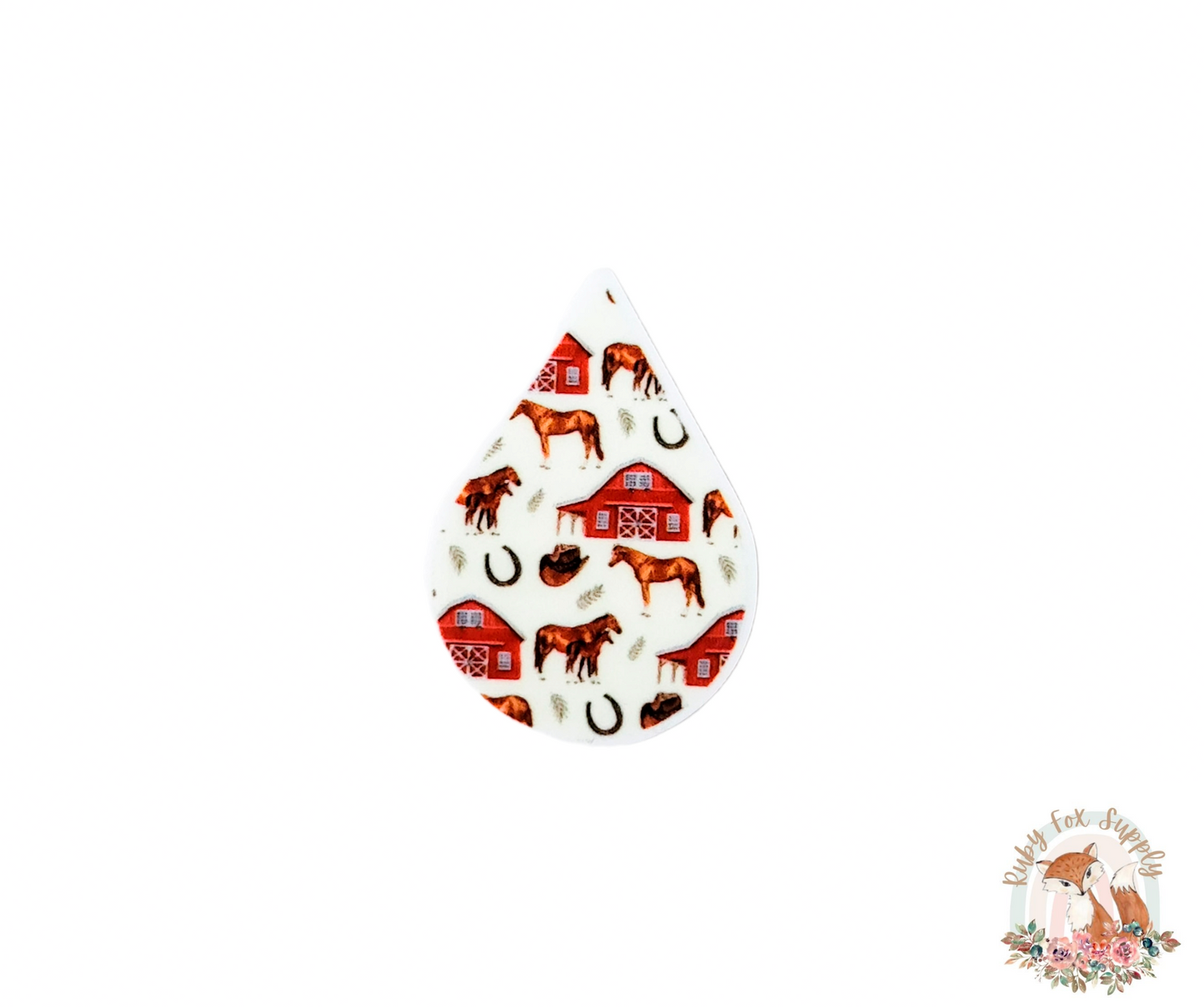 Farm Resin Earrings