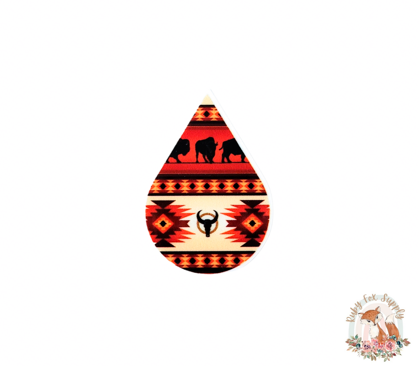 Tribal Resin Earrings