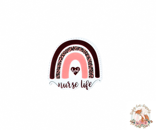 Nurse Life Rainbow Resin
