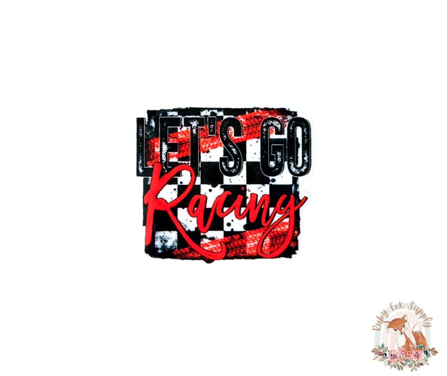 Let's Go Racing Resin