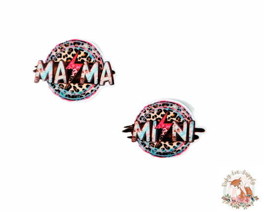 Cheetah Mama Resin