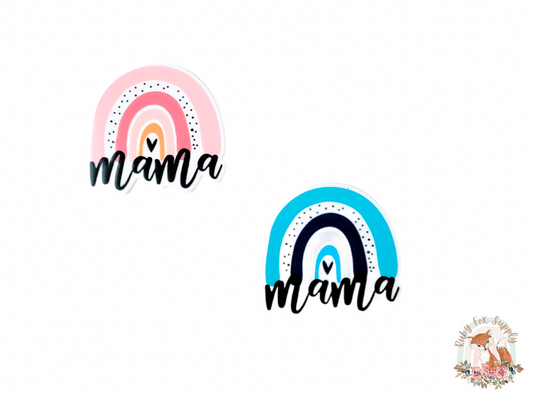 Mama Rainbow Resin