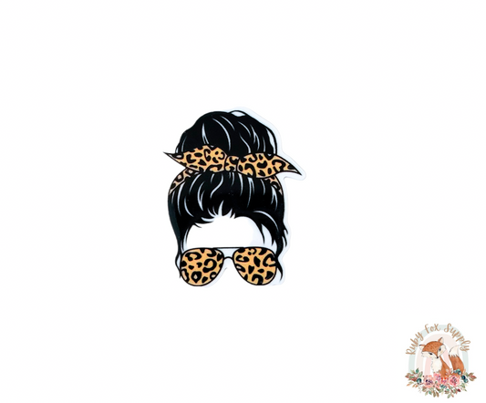Cheetah Mom Resin