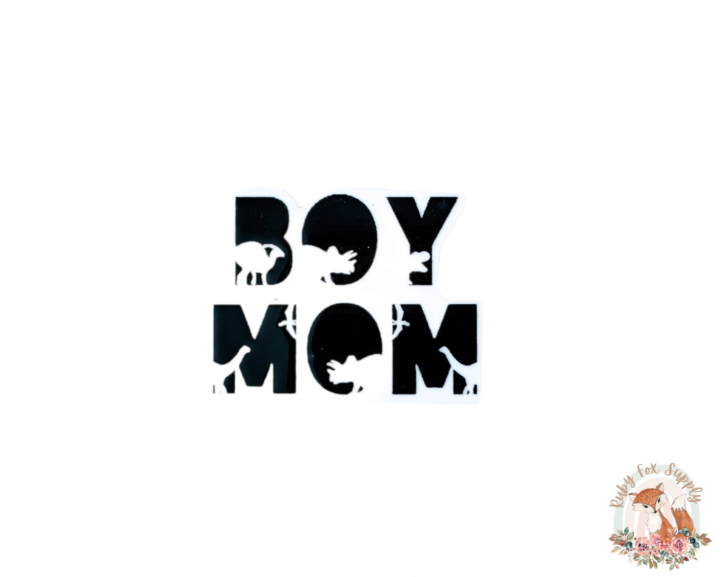 Boy Mom Dino Resin