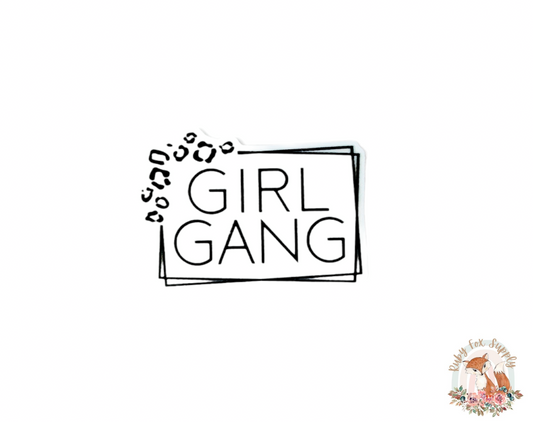 Girl Gang Resin