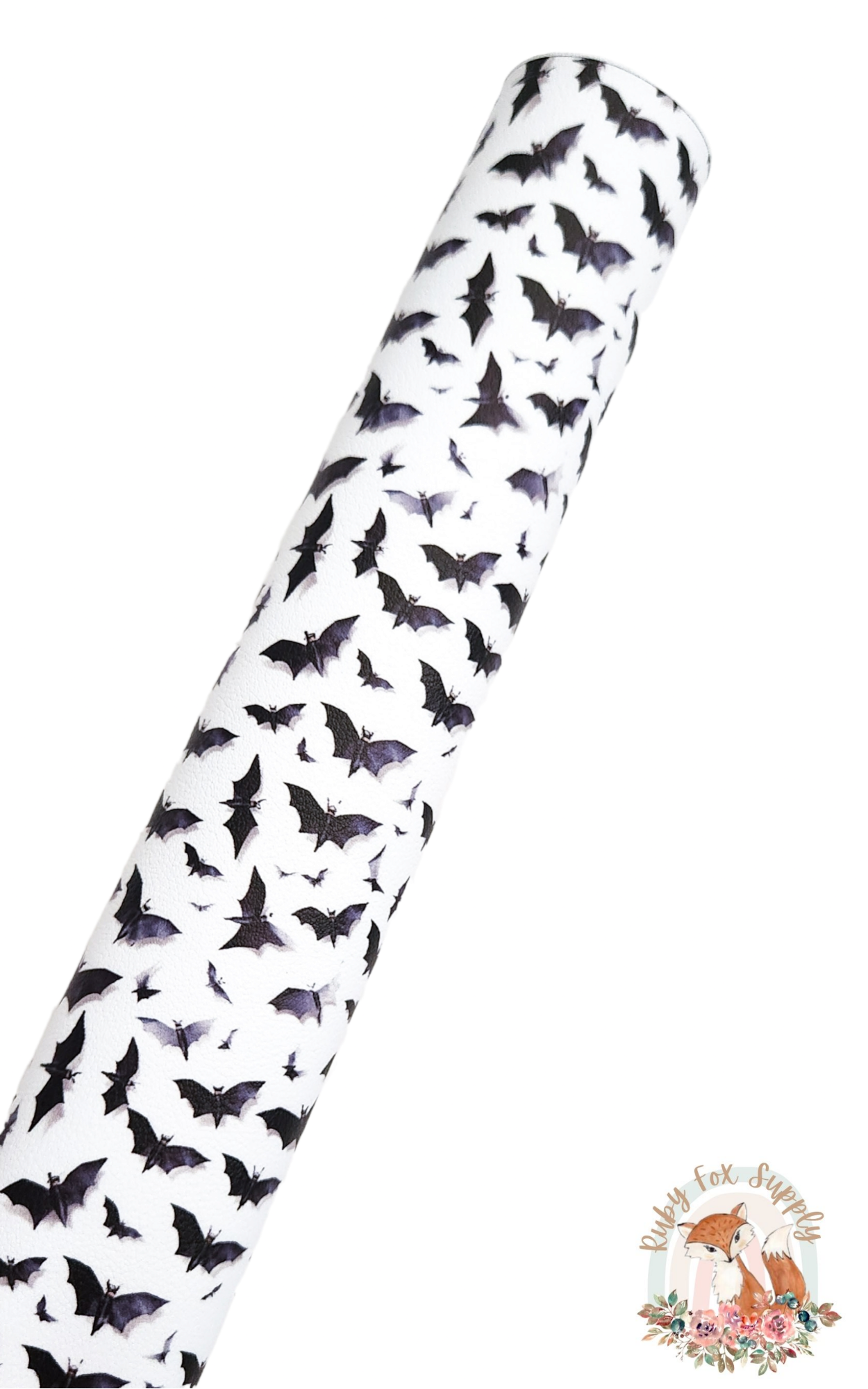 BW Bats 9x12 faux leather sheet