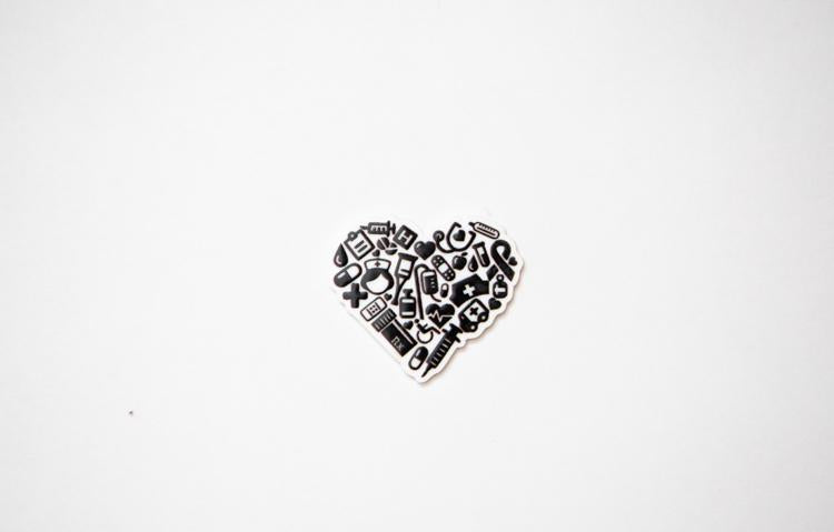 Nurse Heart Resin