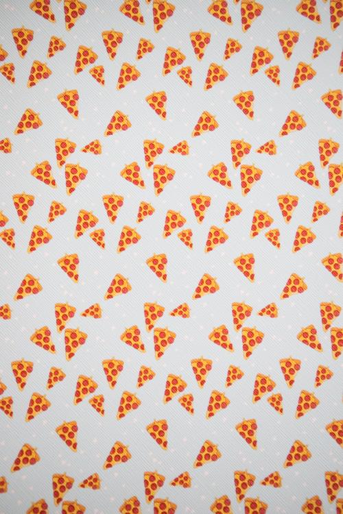 Pizza 9x12 faux leather sheet